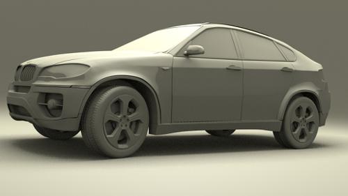 BMWX6 Clay preview image